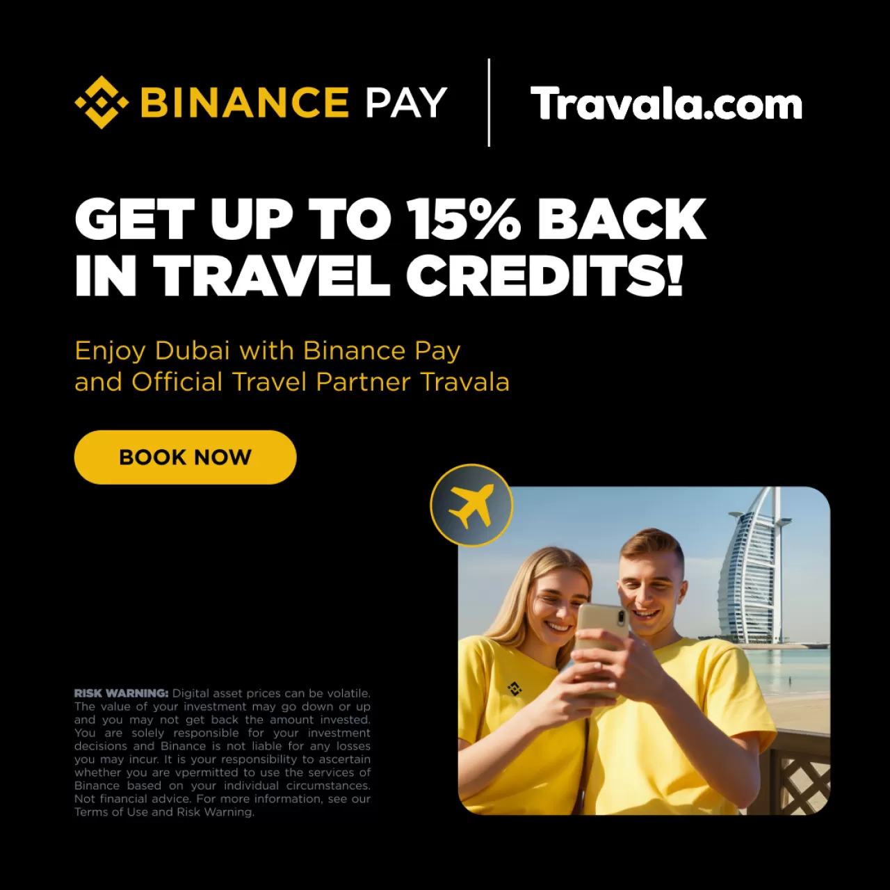 Binance Pay ile Dubai Seyahati: Blockchain Week İçin %15'e Varan Geri Ödeme Fırsatı