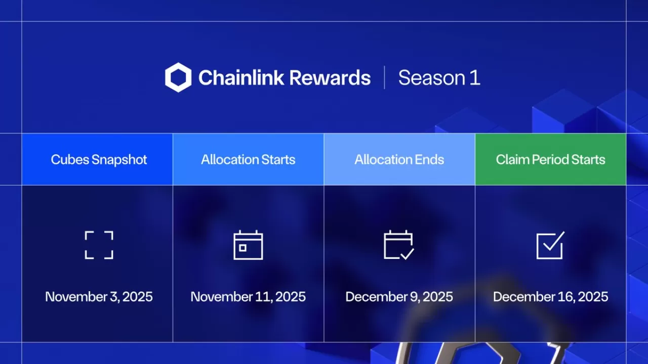 Chainlink Rewards Season 1'de Önemli Tarihler Açıklandı