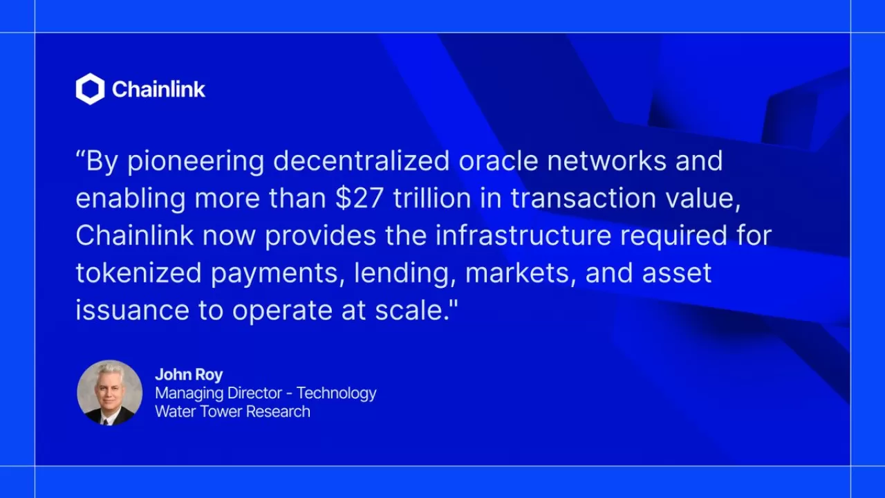Chainlink Raporu: 3 Katrilyon Dolarlık Fırsatın Anahtarı Olabilir