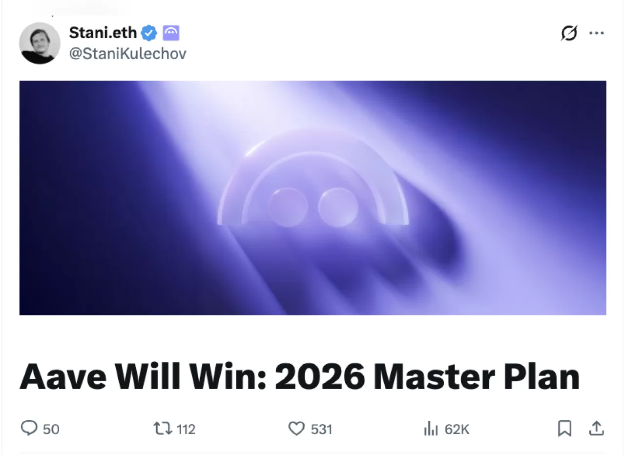 Aave Kurucusu Stani Kulechov'dan 2026 Vizyonu: V4, Kurumsal Varlıklar ve Aave App
