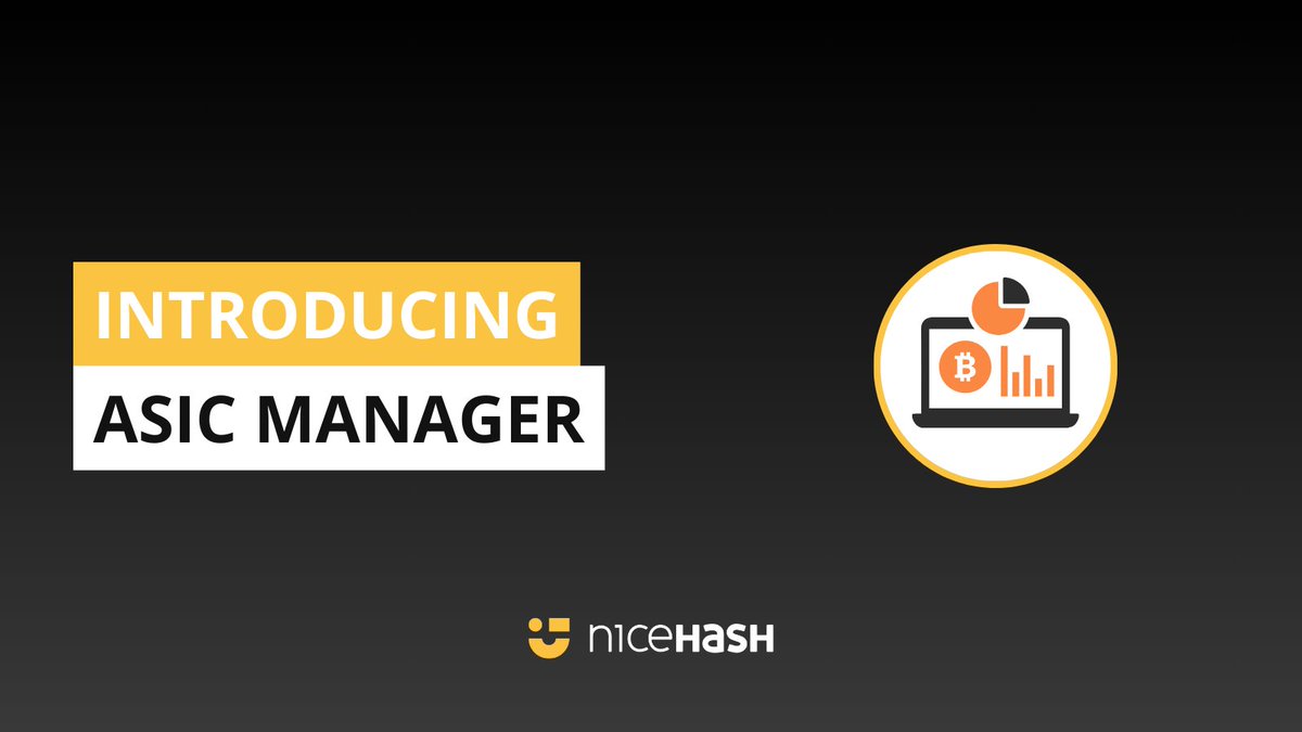 NiceHash ASIC Manager: Mining Cihazlarını Daha Etkin Yönetin