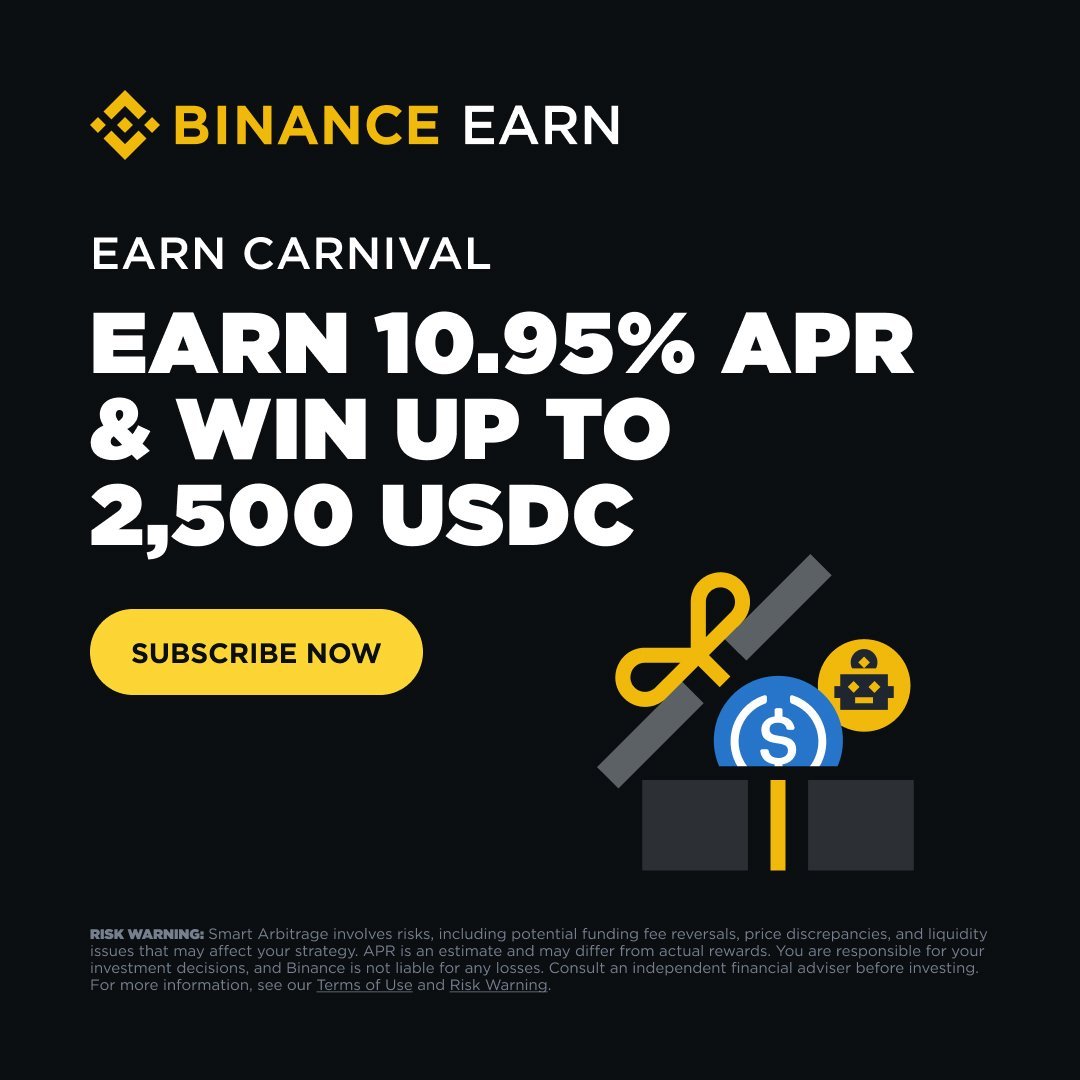 Binance'den Kullanıcılara Smart Arbitrage ile 2.000 USDC Kazanma Fırsatı!