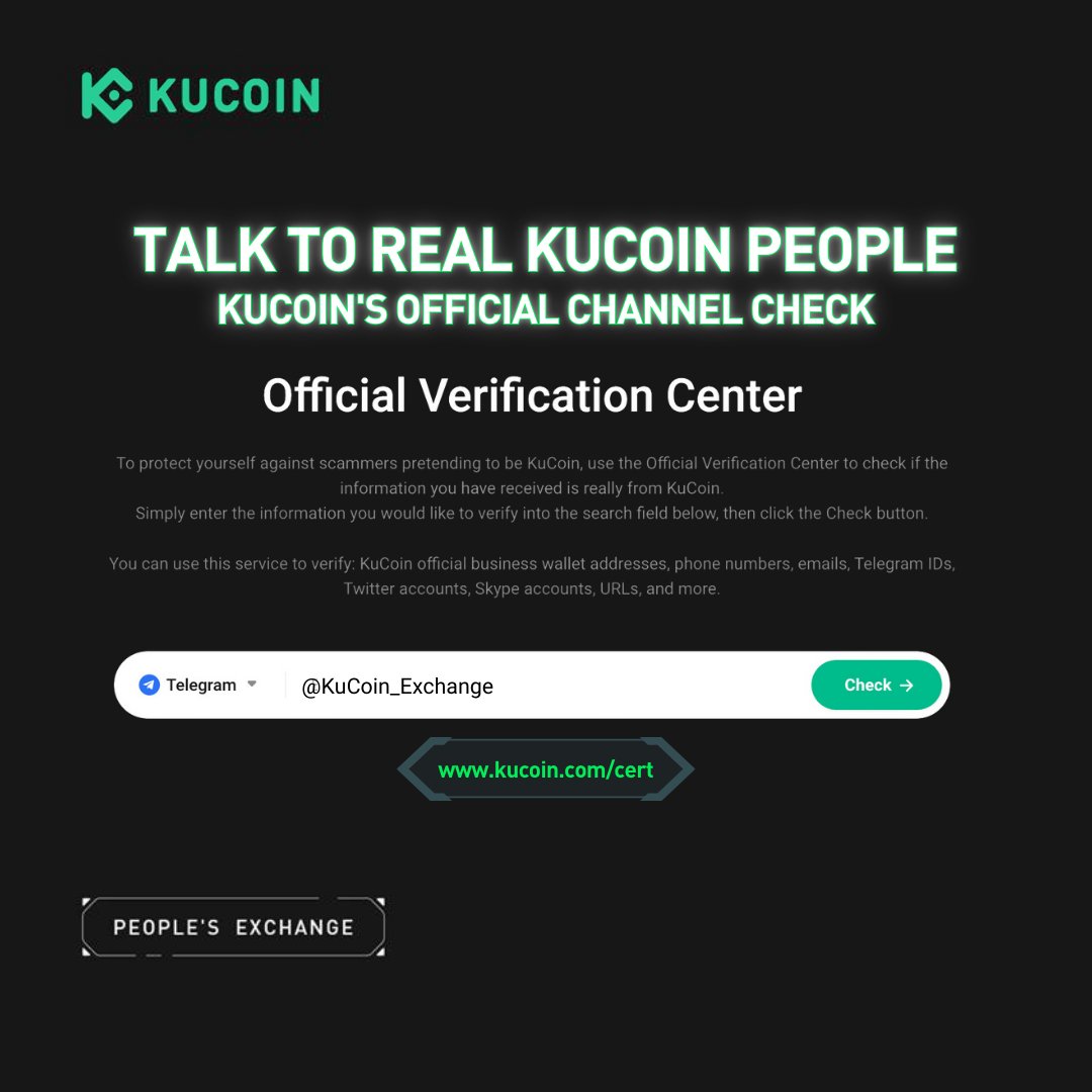 KuCoin Güvenlik Uyarısı: Bilgi Güvenilirliğine Dikkat!