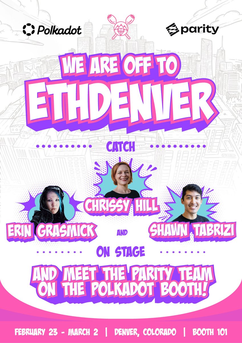 EthereumDenver'da Öne Çıkan İsimler: Byteboro, USCHill ve Shawntabrizi Sahne Alıyor