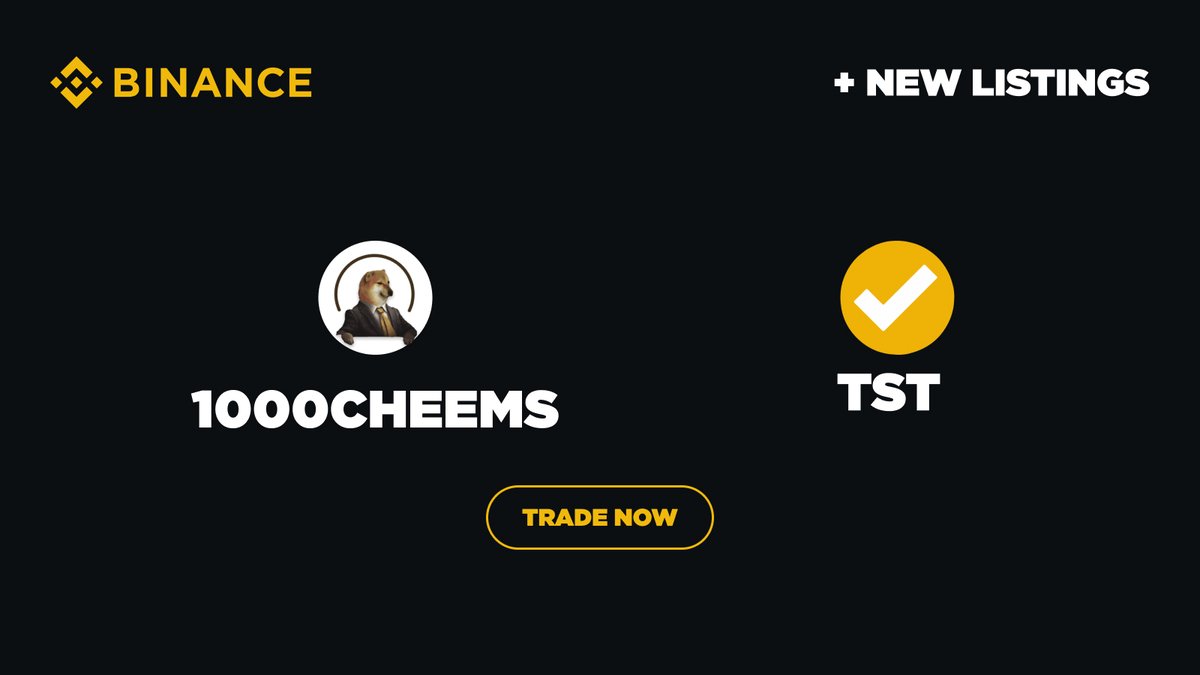 LordCheems ve TestonBSC Binance'te Listeleniyor