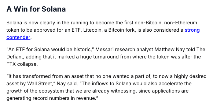 Solana ETF Onayının Yıl Sonuna Kadar Yükselen İhtimali