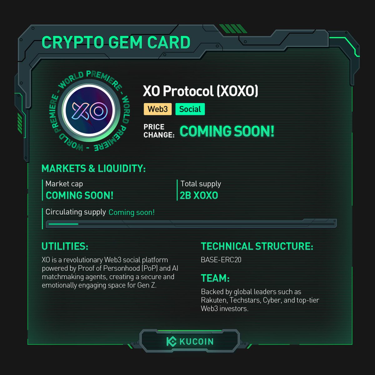 XOXO Token Ticaretinde Yeni Adres: KuCoin