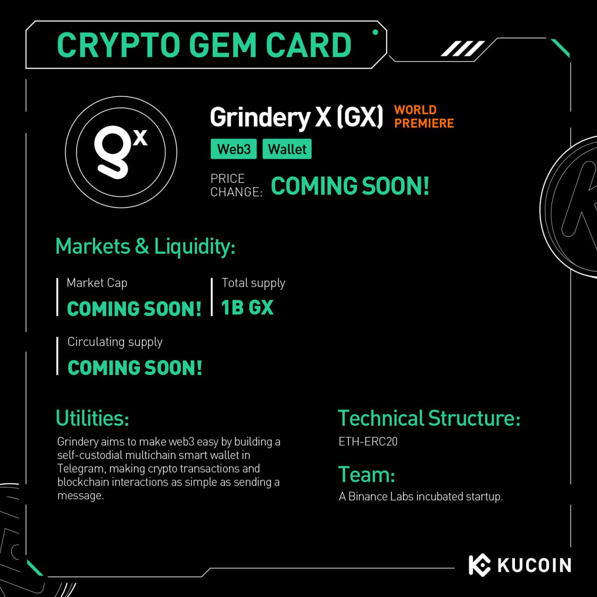 GX Trading Artık KuCoin'de Canlı!