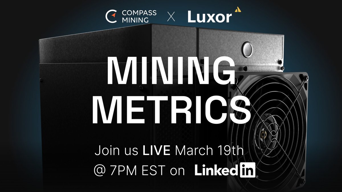 Yaklaşan Etkinlik: Mining Metrics Live Show