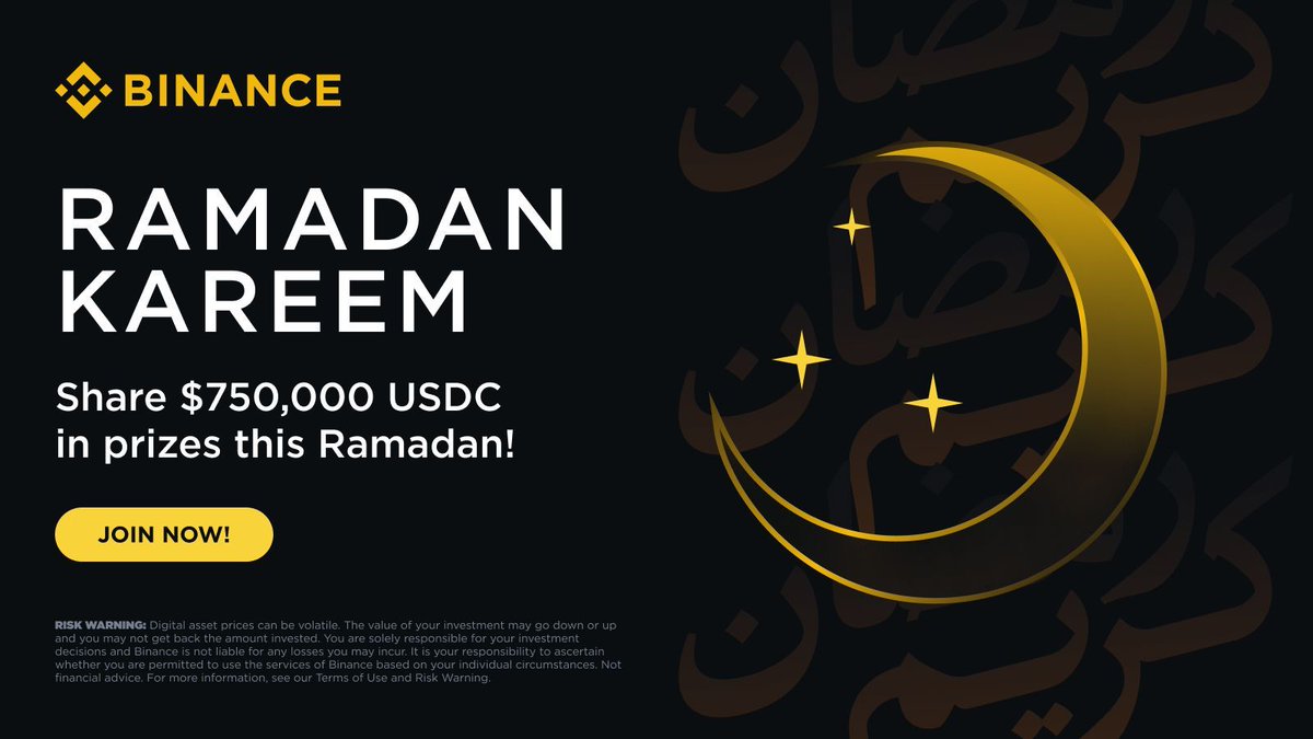 Binance, Ramazan Ayı Etkinlikleriyle Kullanıcılarına Ödül Fırsatları Sunuyor