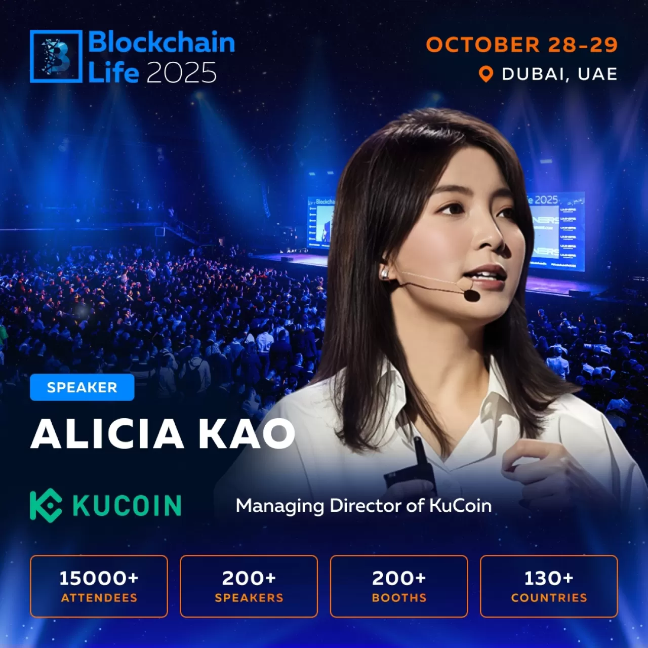 KuCoin, Dubai'deki Blockchain Life Forum 2025'e Katılıyor