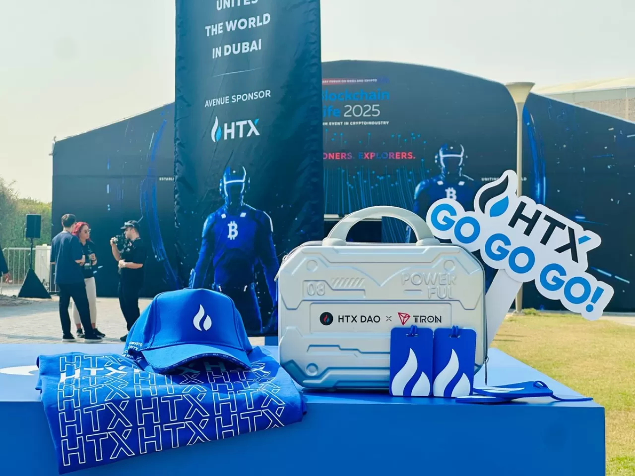 HTX, Blockchain Life 2025 Zirvesi'nde Dubai'de Geniş Katılımla Temas Etti