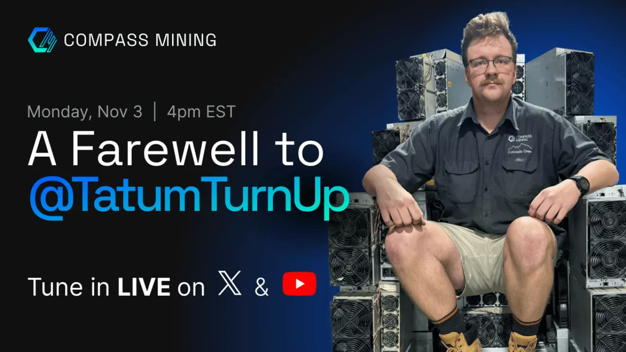 TatumTurnUp, Compass Mining'den Ayrılıyor: Veda Yayınına Davet
